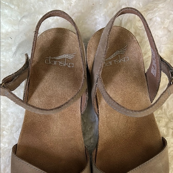 Dansko leather sandals / mules - Picture 6 of 7